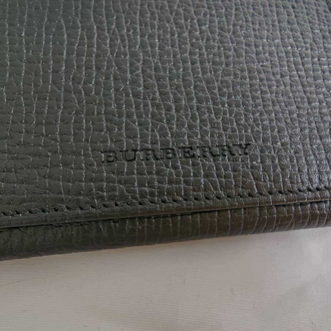 未使用級　バーバリー　カード入れ　ケース　名刺入れ　ブラック