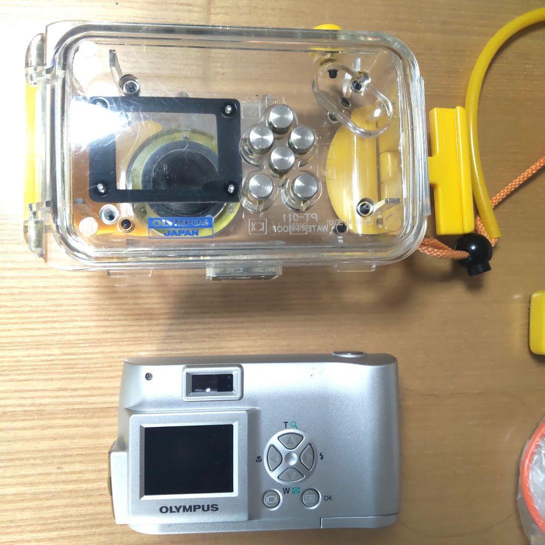 OLYMPUS CAMEDIA C-2 デジカメ　防水プロテクターセット