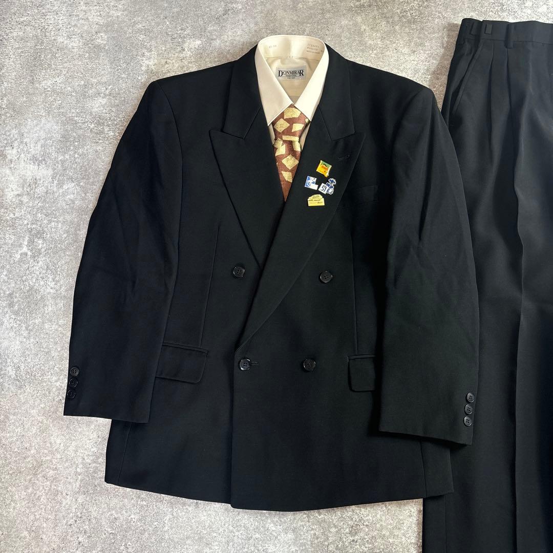 セットアップ ダブルスーツ 成人式 入学式 ピンズ vintage no.88