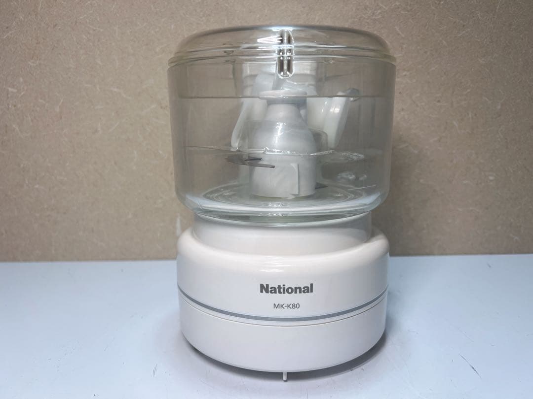 National ナショナル フードプロセッサー MK-K80-W