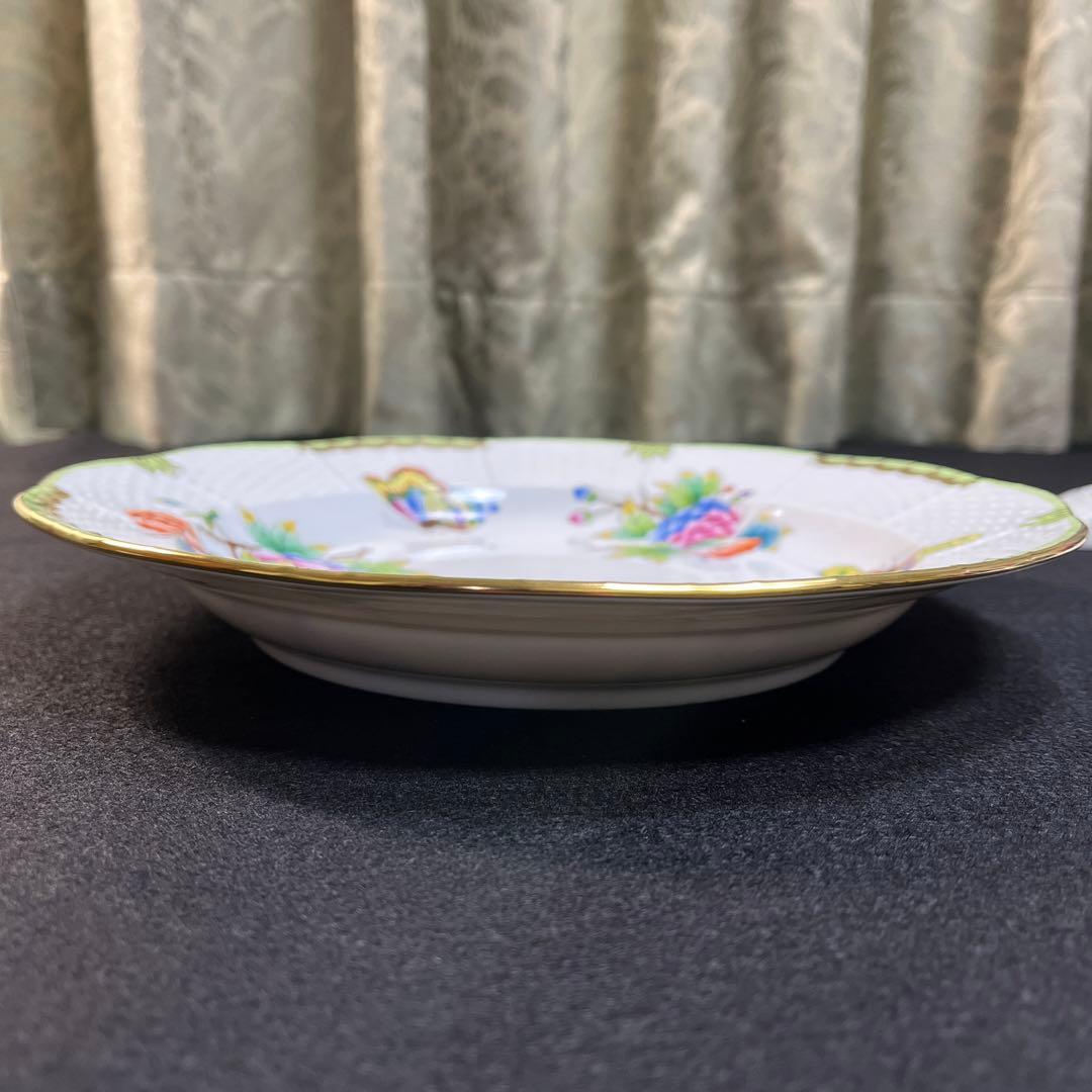 ヘレンド ヴィクトリアブーケ 希少オードブル皿