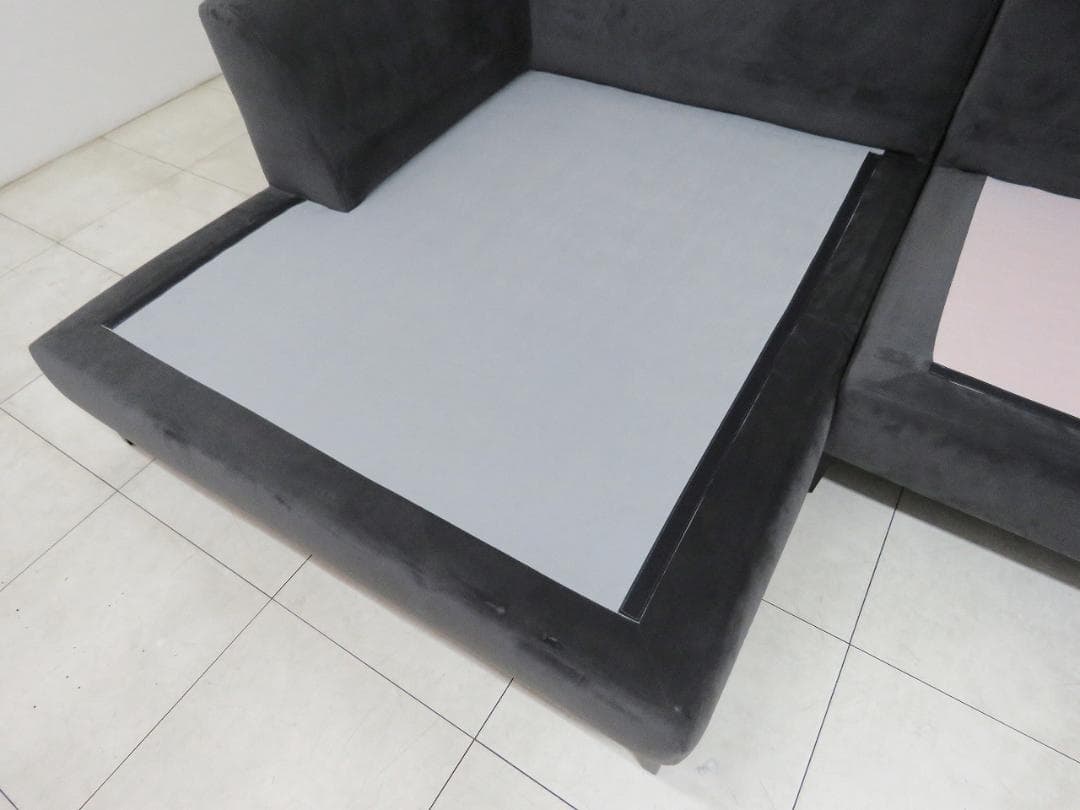 ドイツ KARE ジャンニ グレーブラック コーナーソファ 459,800円