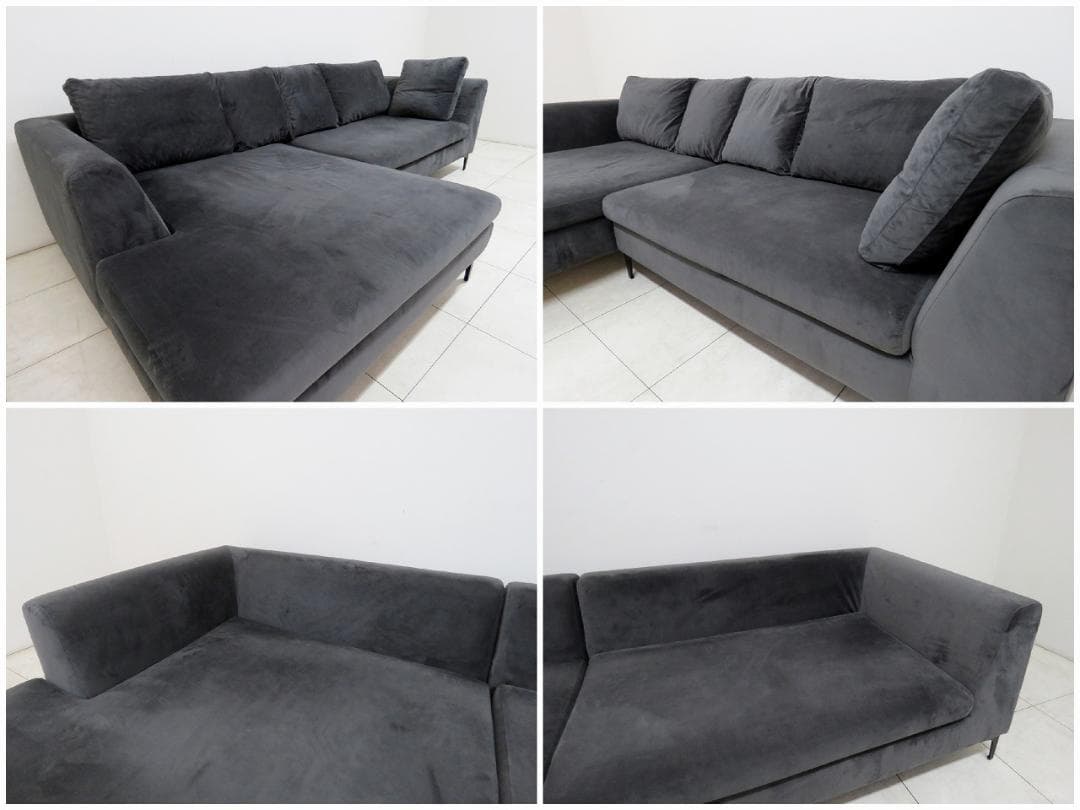 ドイツ KARE ジャンニ グレーブラック コーナーソファ 459,800円