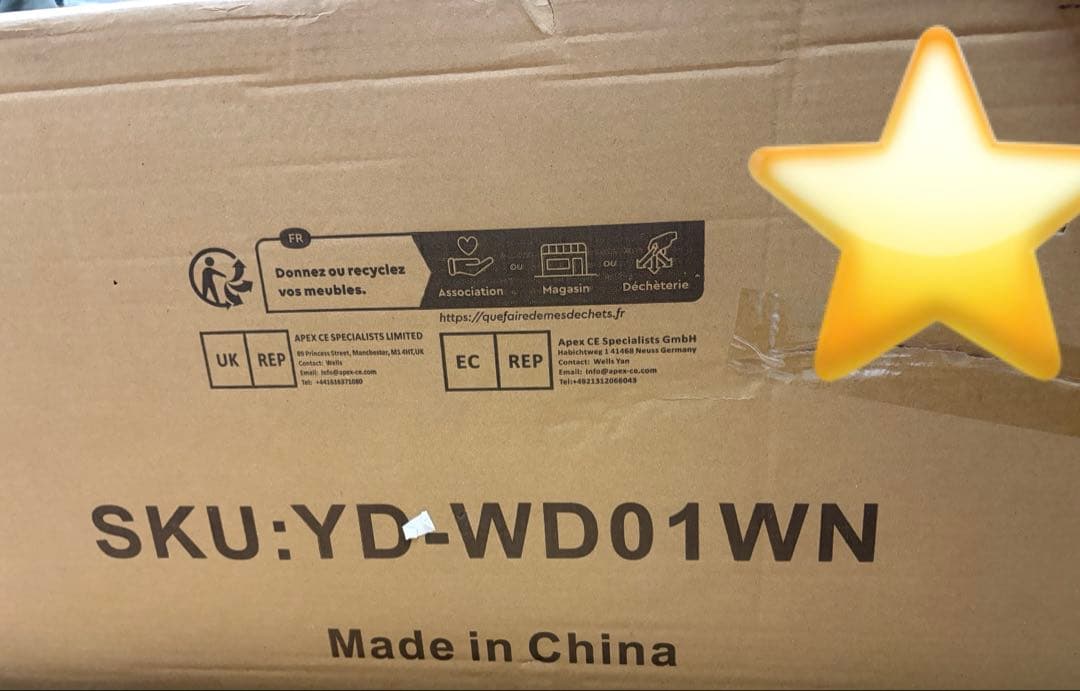 デスク 机 pcデスク 天然木 幅100×奥行50×高さ75cm