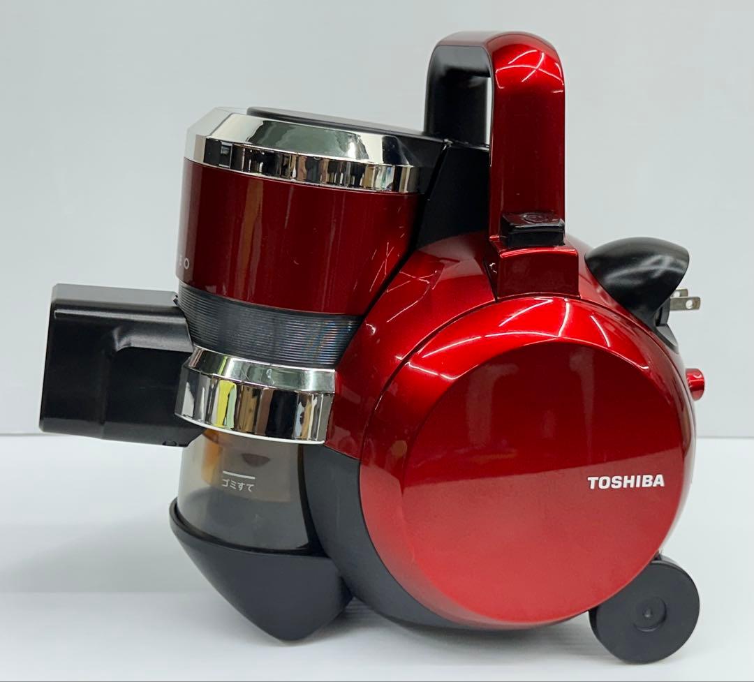 動作保証品　東芝 トルネオ VC-SG910X 赤 2021年製 掃除機　本体
