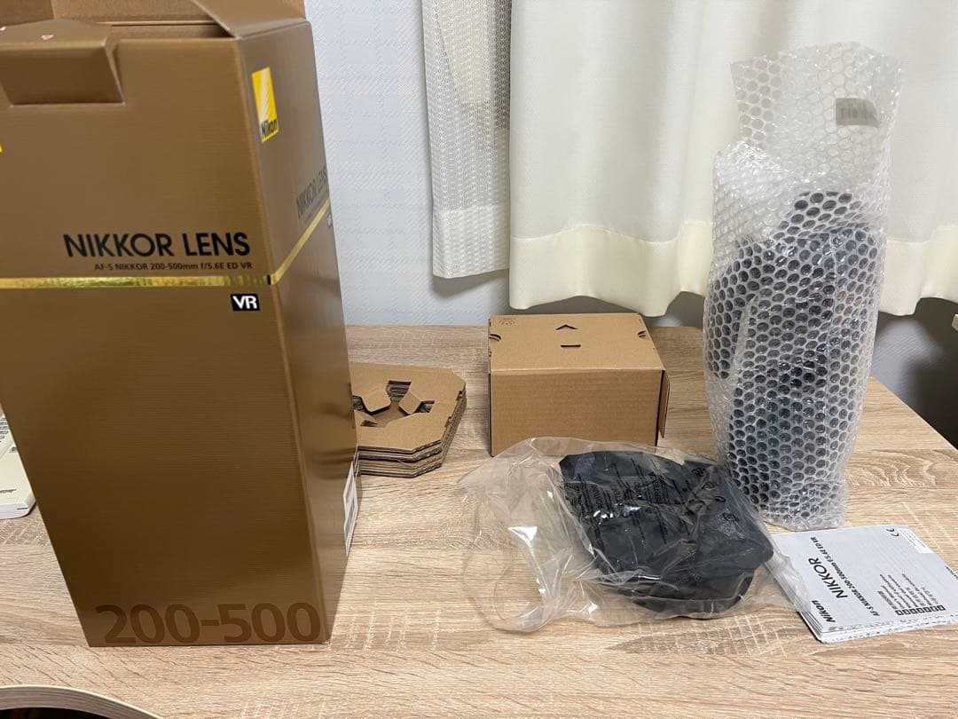 レンズ(ズーム) af-s nikkor 200-500mm f/5.6e ed vr