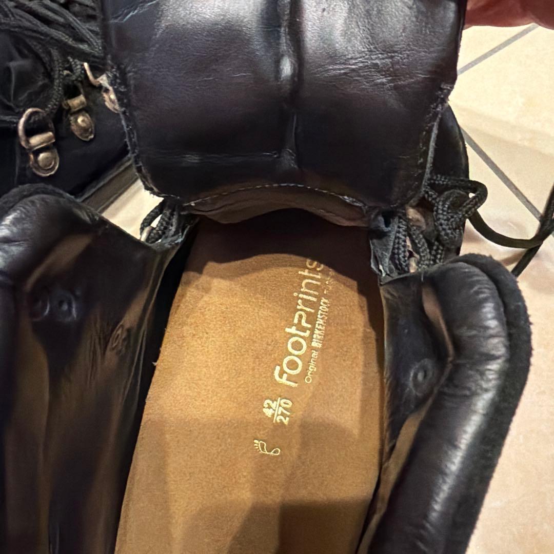 ビルケン Footprints スエードレザーミッドランド