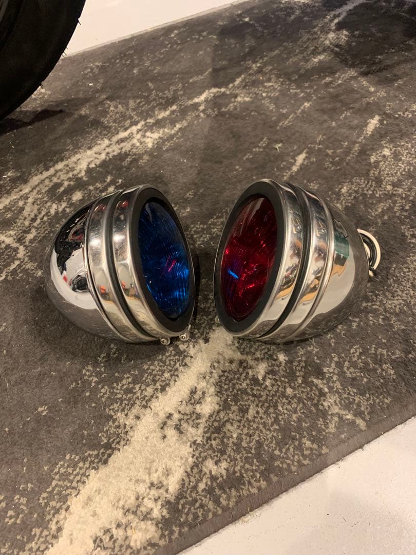 ポリスライト　ハーレー　カワサキ　旧車　アメ車