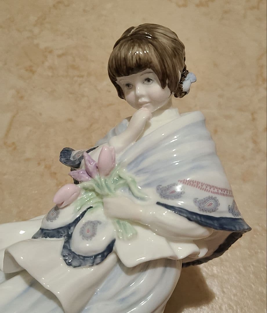 コールポート フィギュリン Visiting Day