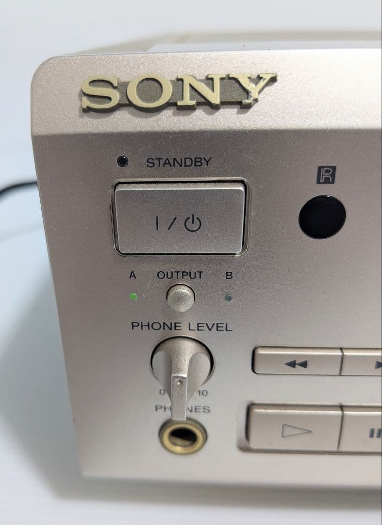 SONY MDS-W1 MDデッキ　ソニー　ダブルMDデッキ