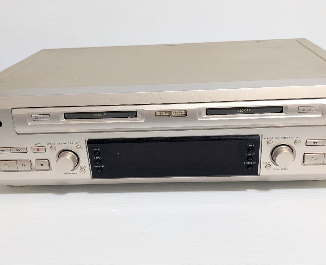 SONY MDS-W1 MDデッキ　ソニー　ダブルMDデッキ