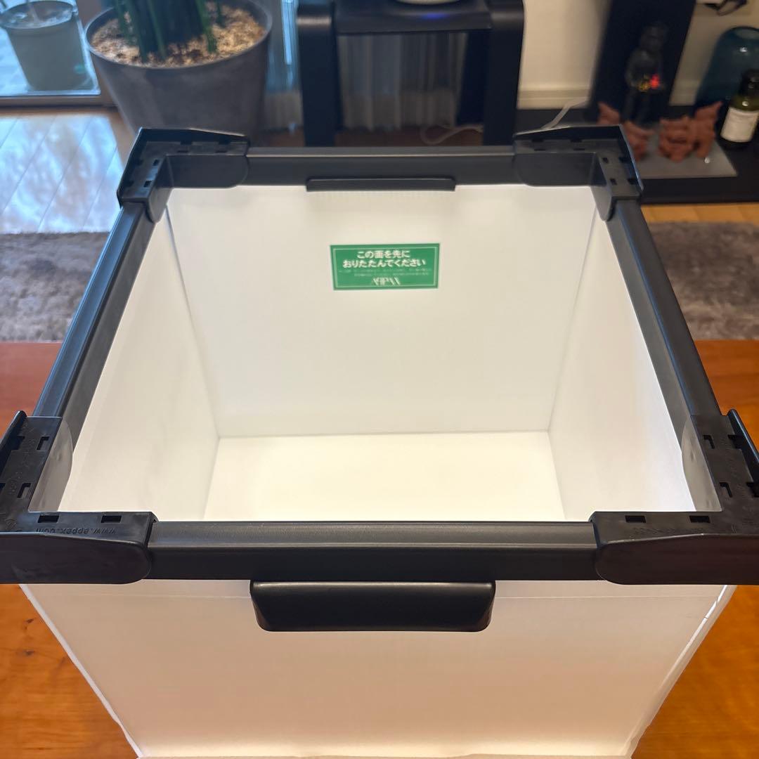 ディスクユニオン 折りたたみレコードコンテナ2 個セット