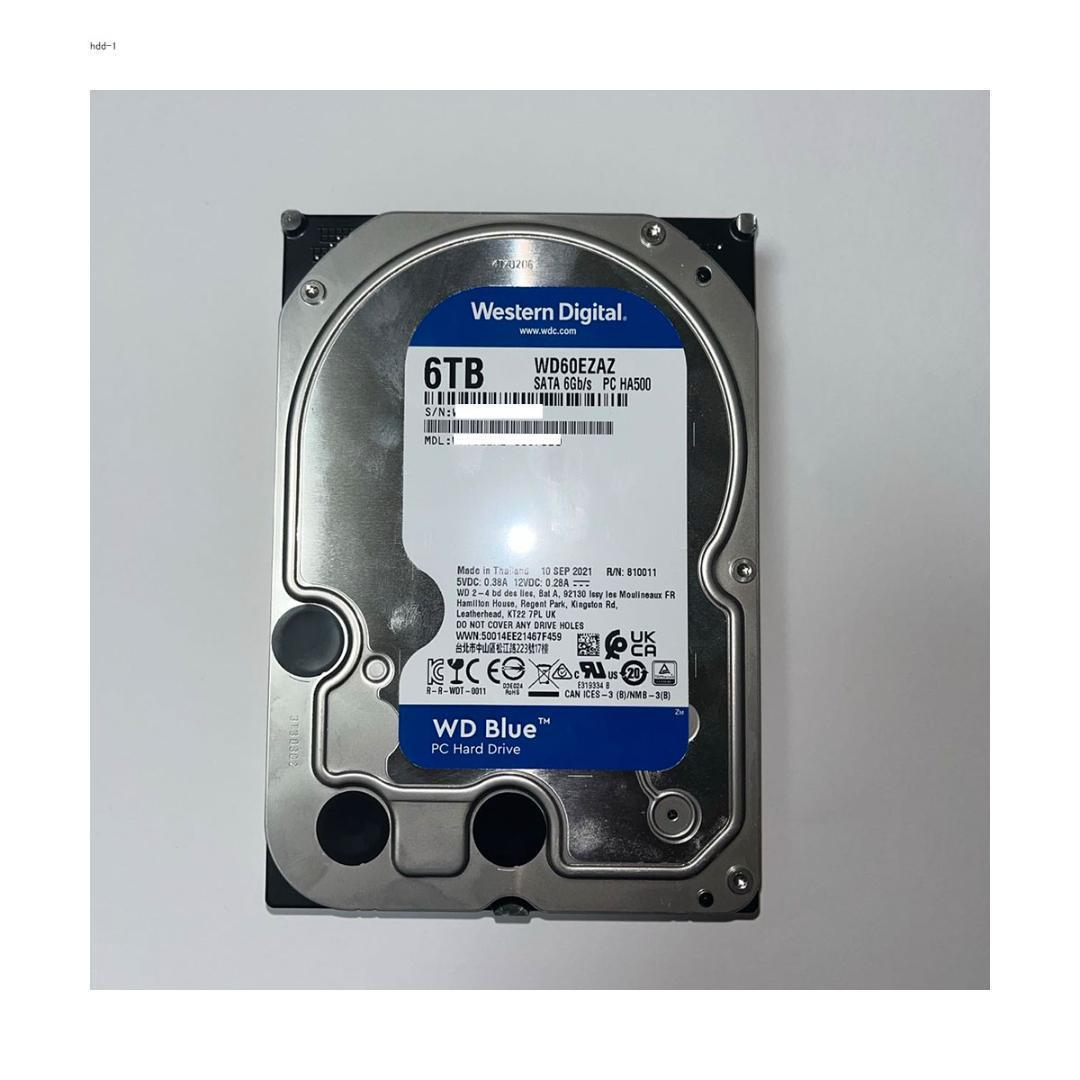 ひ*ん様 WD Blue 6TB 2個 ハードディスクドライブ動作中古品 静音・