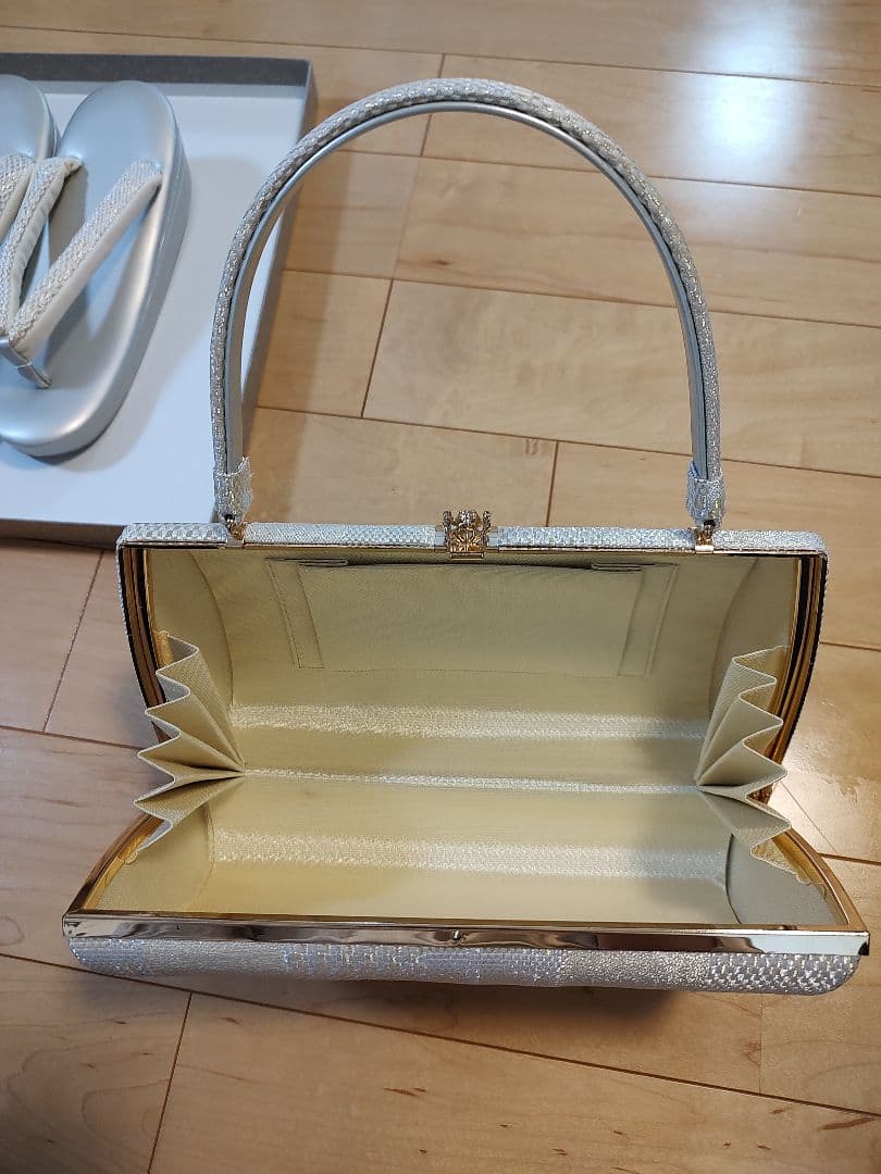 礼装　紗織　和装バッグ草履セット　七五三　入学式　結婚式　和装バッグと草履セット