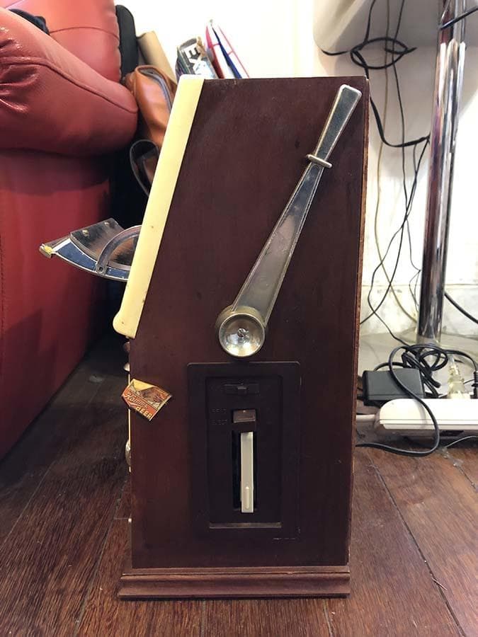 珍品　ジャックポット jackpot / スロット型 ラジカセ