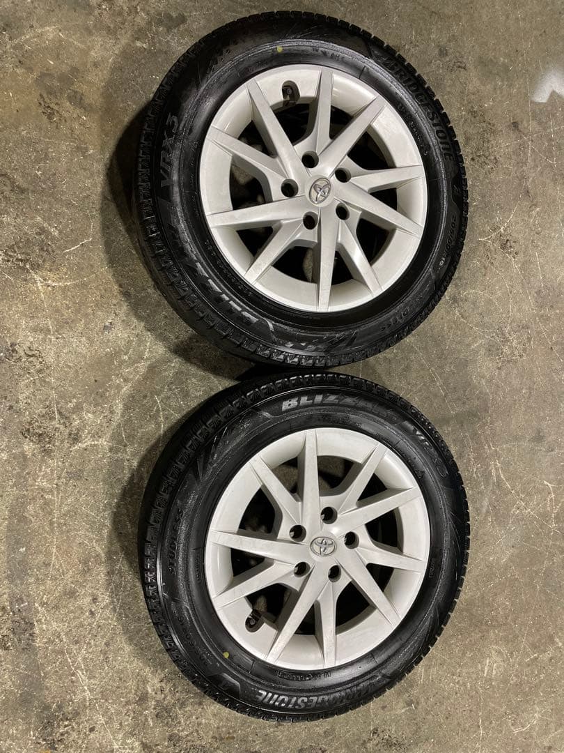 【バリ溝】ブリヂストン ブリザック VRX3 205/60R16 4本セット