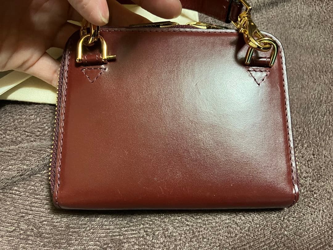 生産終了？CRAFSTO（クラフスト） ブライドルレザーネックウォレット