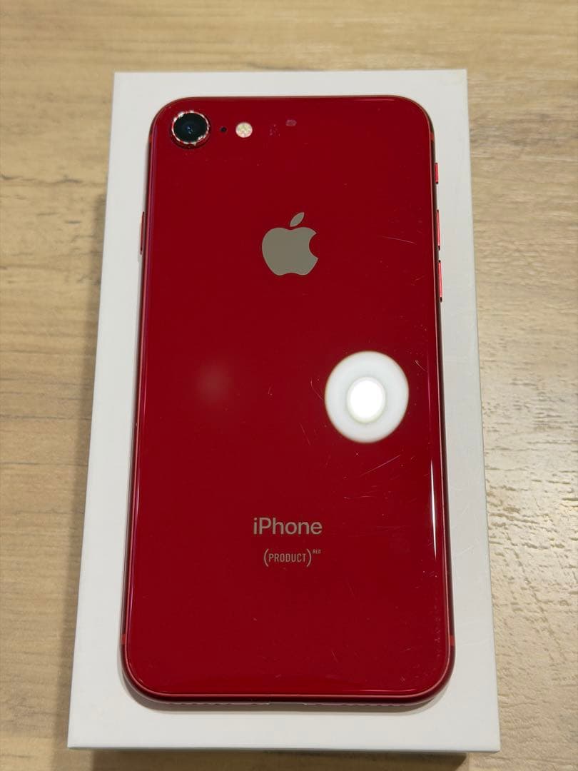 美品！ Apple iPhone 8 RED 動作確認済み