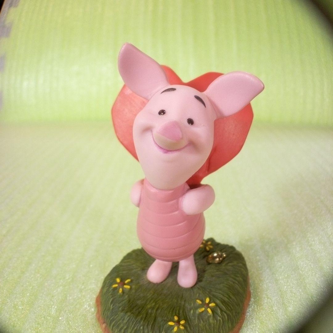 ピグレット　フィギュア　ハート　オブジェ　レア　希少　リアル　ディスプレイ