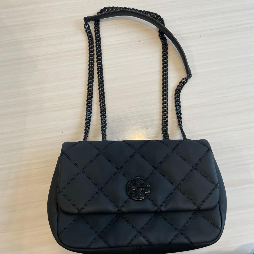 Tory Burch ウィラ マットレザー　２Wayショルダーバッグ