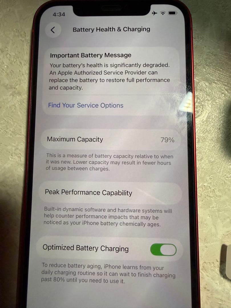 Apple iPhone 12 (PRODUCT(RED)) 本体