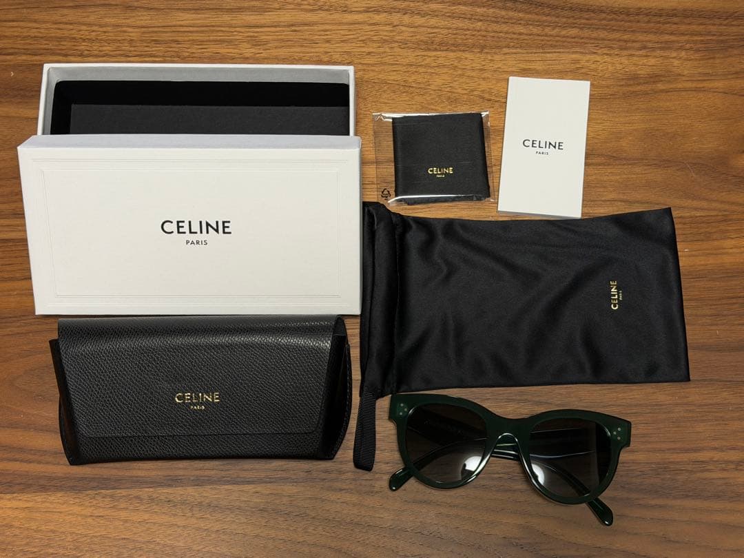 CELINE セリーヌ グリーン サングラス
