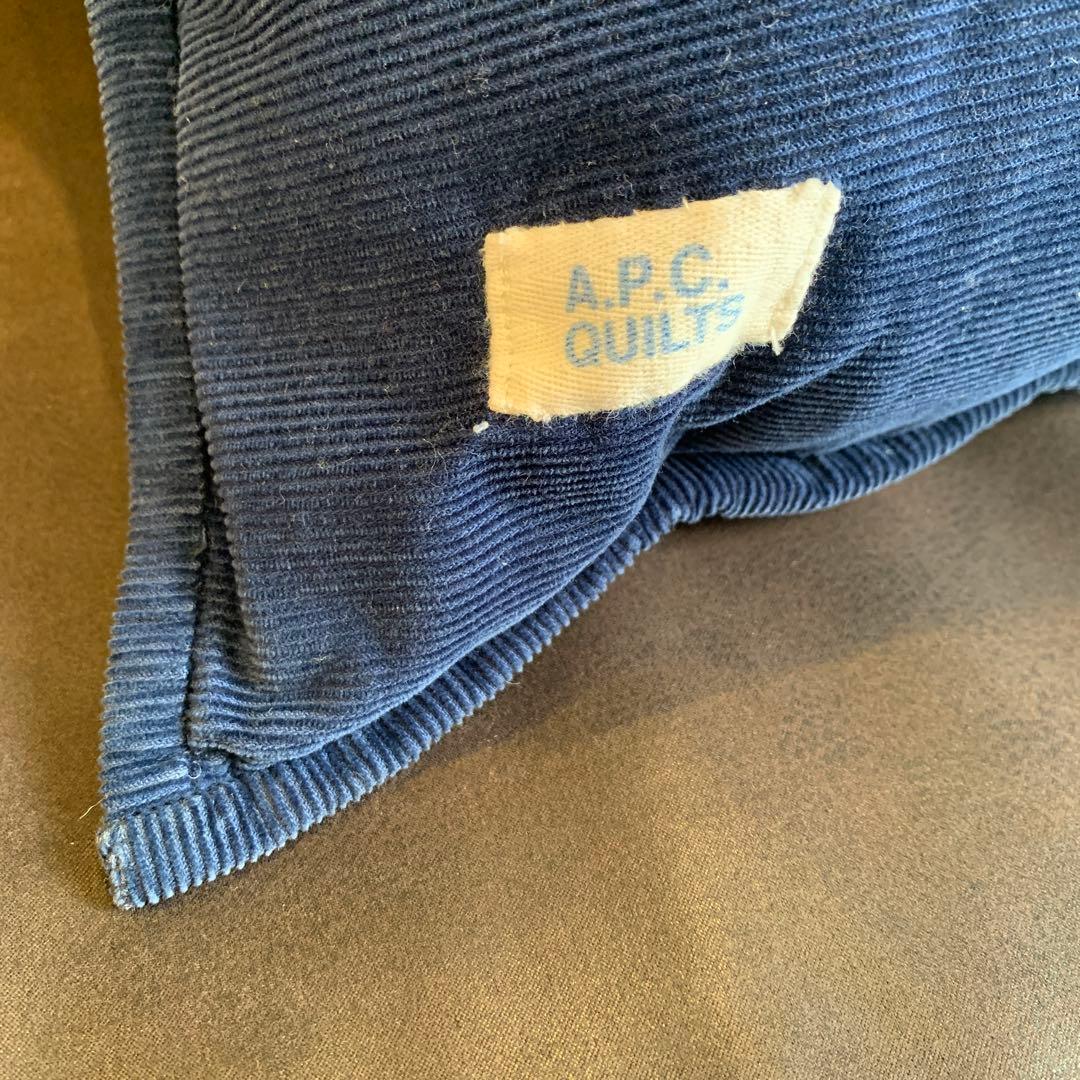 A.P.C.QUILTS CUSHION アーペーセーキルトクッション中材込み