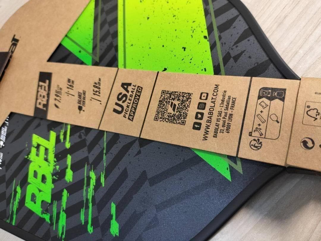 新品　バボラ Babolat ピックルボールパドル RBEL ラケット