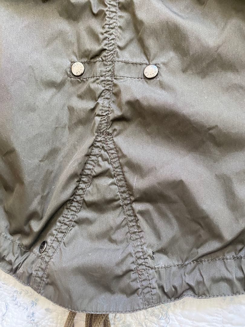 モンクレール MONCLER ナイロンジャケット 0 カーキ やや難あり
