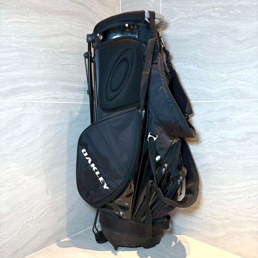 【美品】OAKLEY SKULL キャディバッグ　9.0型
