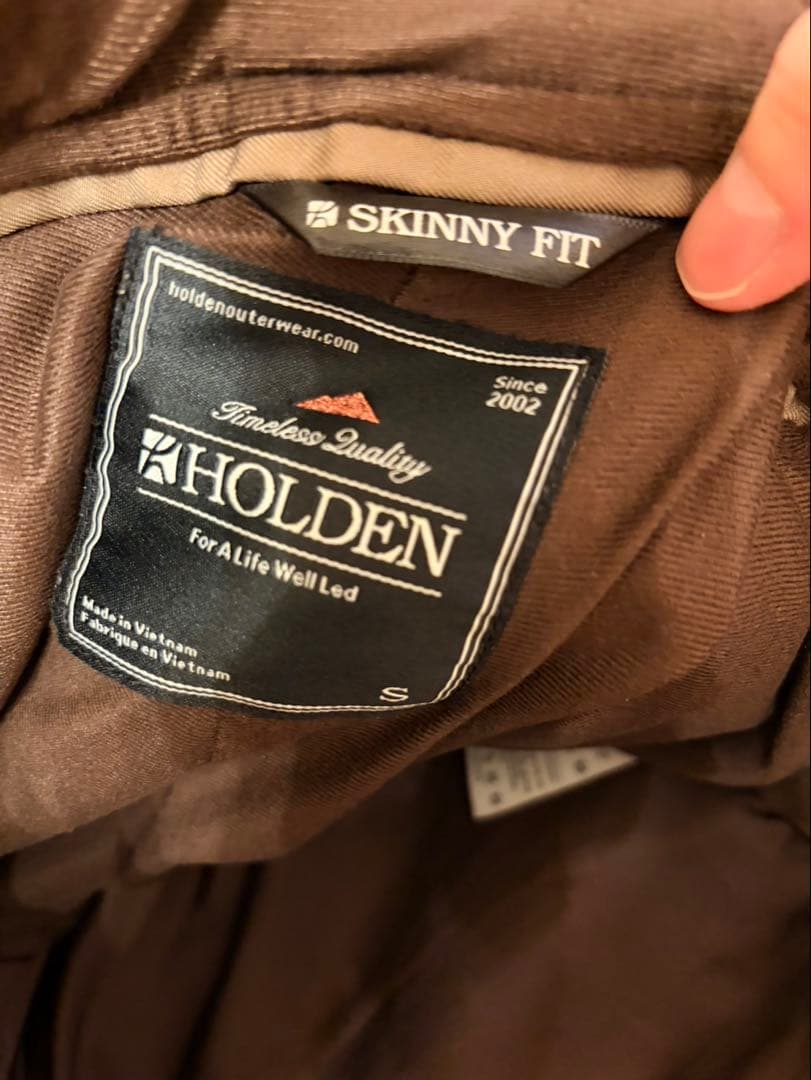 HOLDEN 上下セット スノボウェア ホールデン 小物3点セット