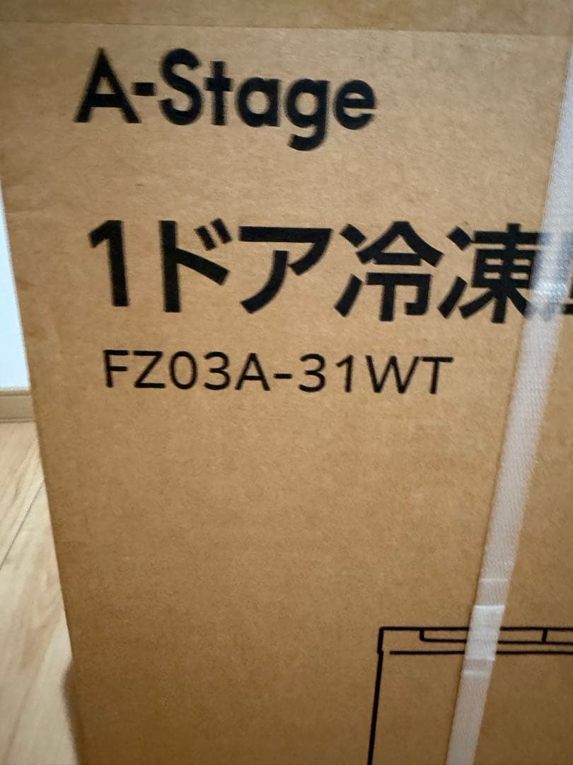 A-Stage 1ドア冷凍庫 FZ03A-31WT 31L