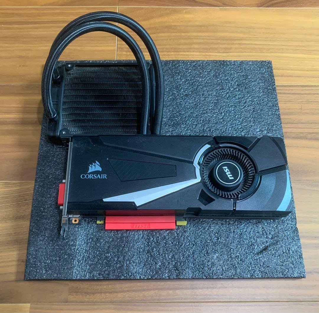 MSI GTX 1070 SEA HAWK X 8GB GDDR5 水冷モデル