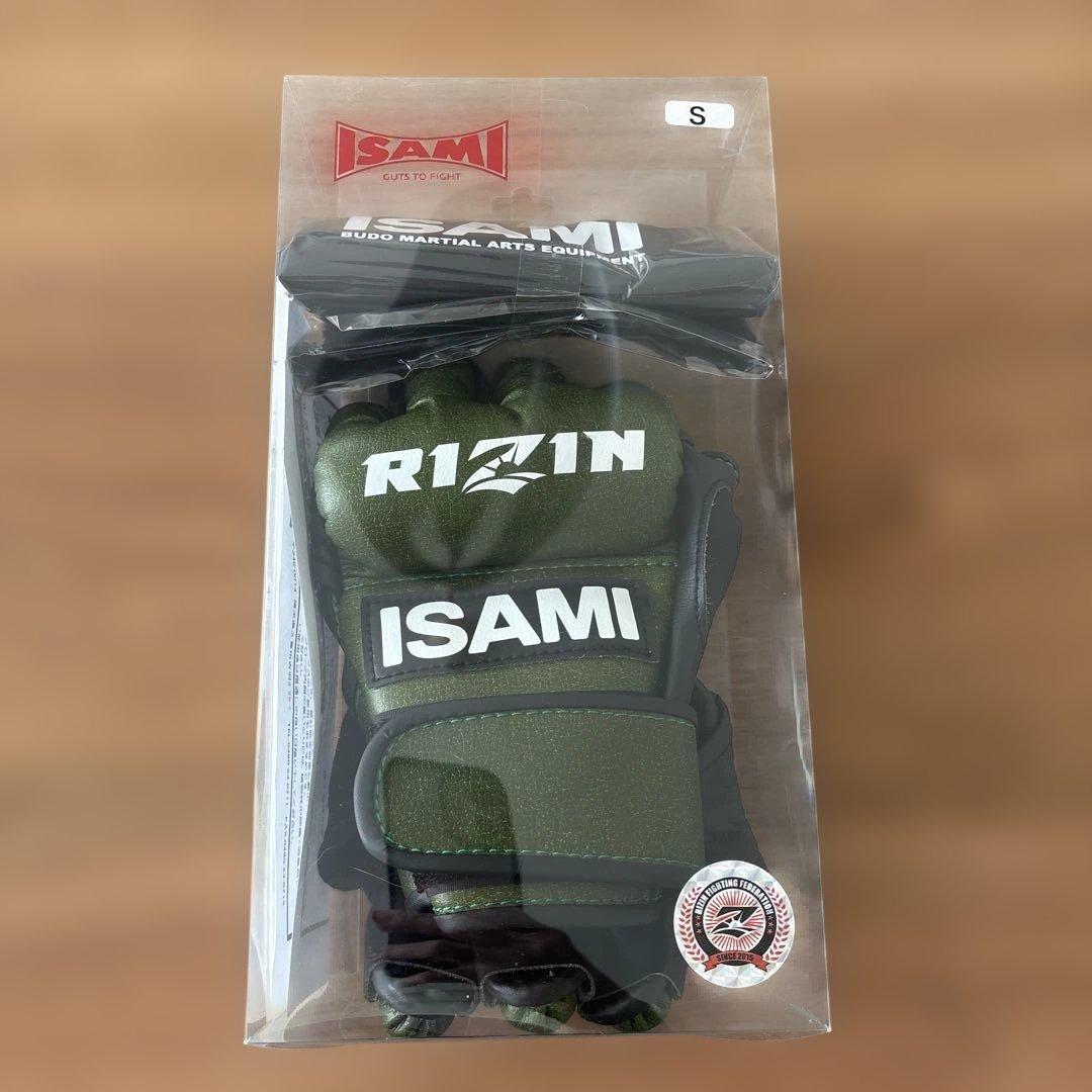 《新品未使用》ISAMI RIZIN オープンフィンガー・パンチング　グローブ