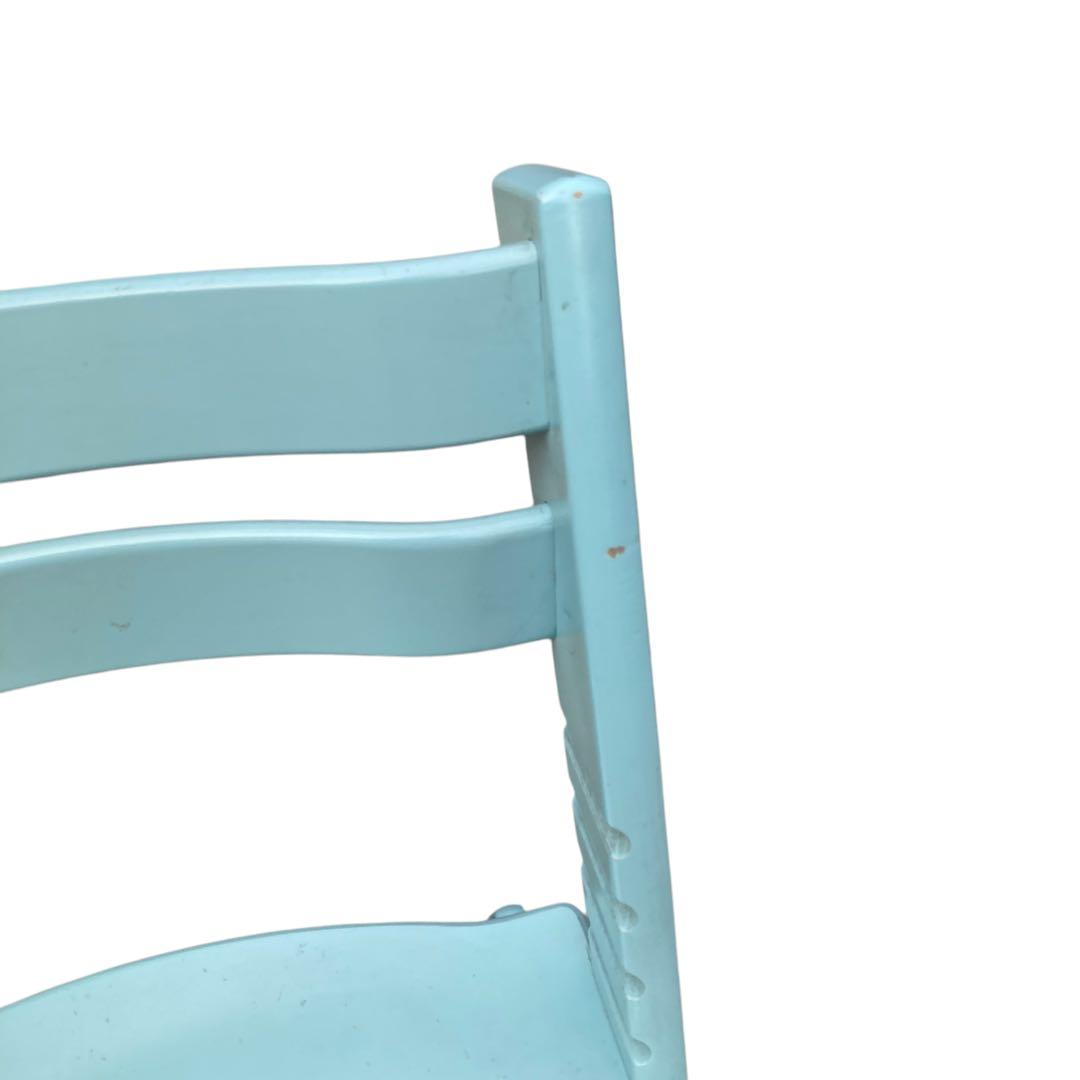 ストッケ　トリップトラップ　ターコイズ　ブルー　シリアルナンバー4