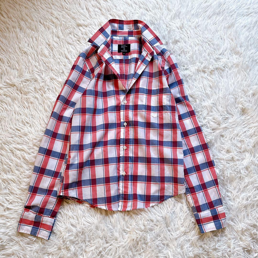 美品✨フランクアンドアイリーン バーニーズ別注 BARRY チェックシャツ XS