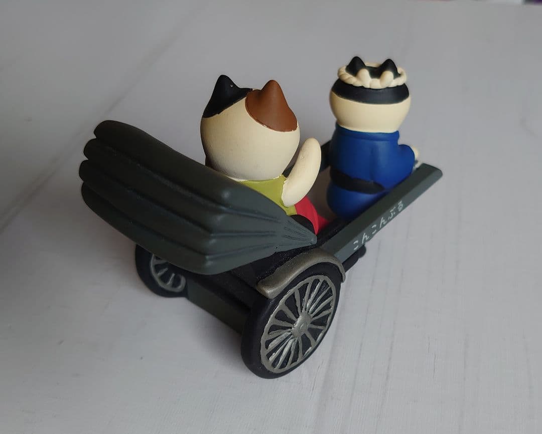 おなつ 限定 がっちゃらや コンコンブル 人力車猫 デコレDECOLE