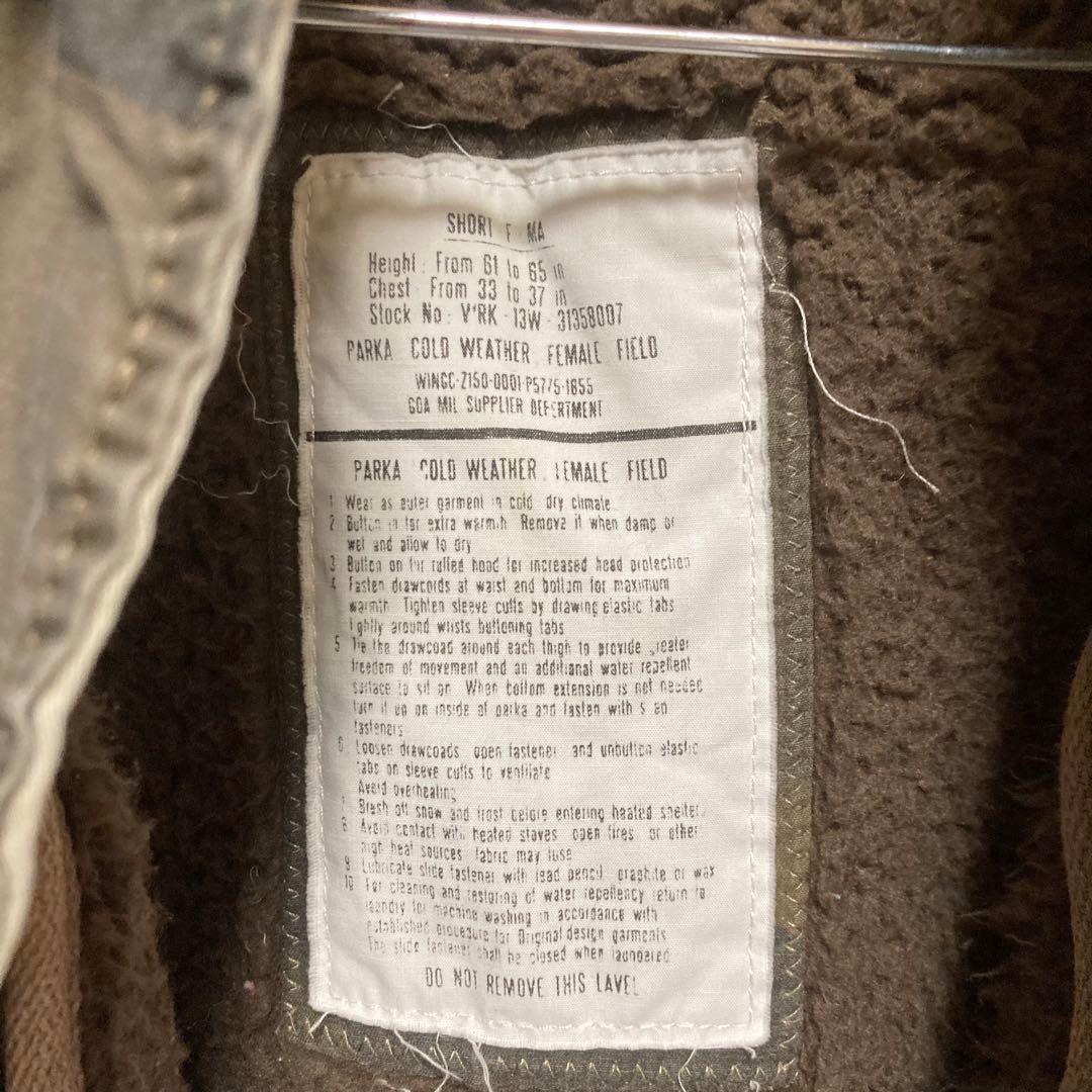 goa ゴア　モッズコート　迷彩　FREEサイズ　レディース　アウター