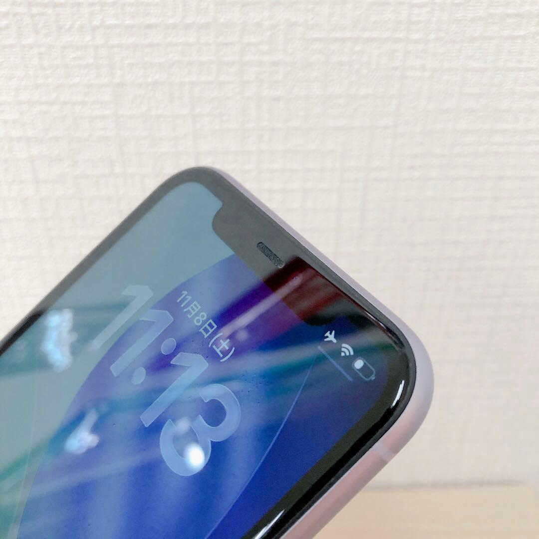 【訳アリ/残債なし】iPhone11 64GB SIMフリー パープル 1017