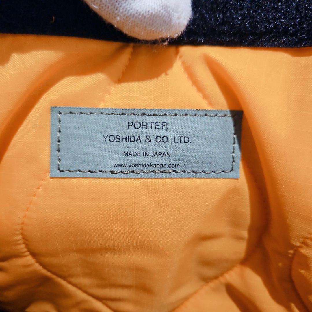 美品 PORTER FORCE ショルダーバッグ 斜め掛け クロスボディ 黒