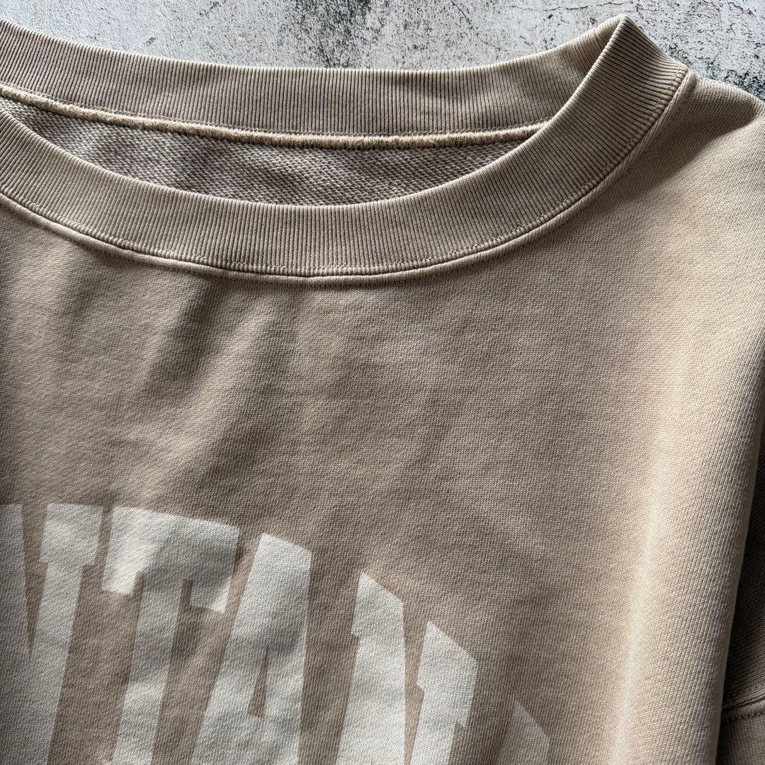 新品 タグ類無 Whim Gazette ピグメントロゴウラケプルオーバー Be