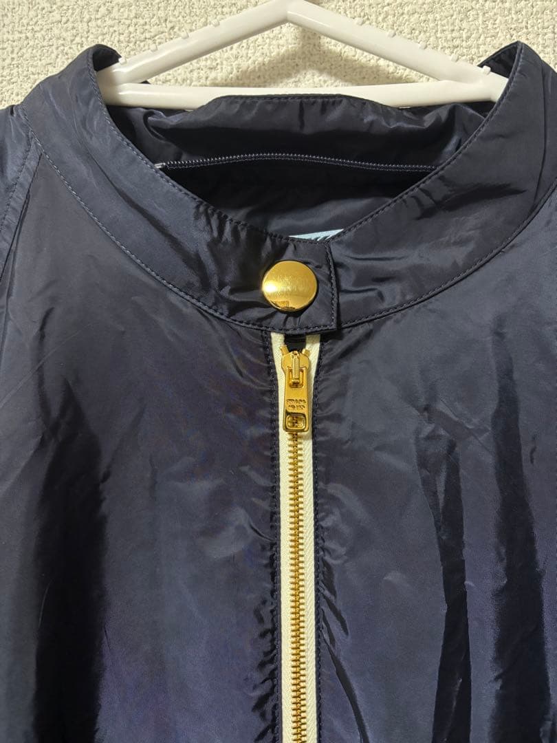 プラダ リナイロン ワンピース ネイビー