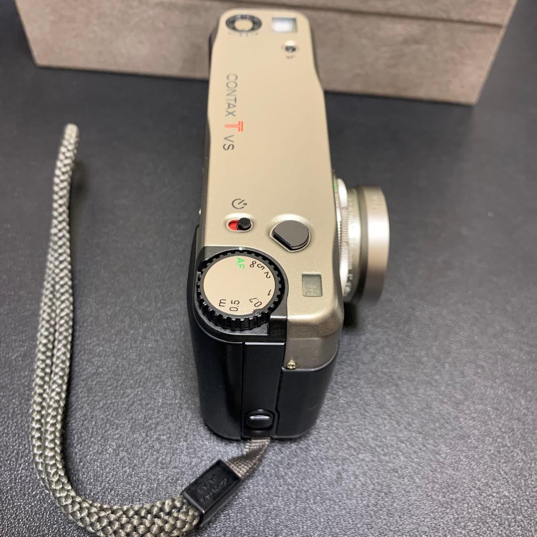 コンタックスCONTAX TVSフィルムカメラ通電確認済　 現状品　動作未確認