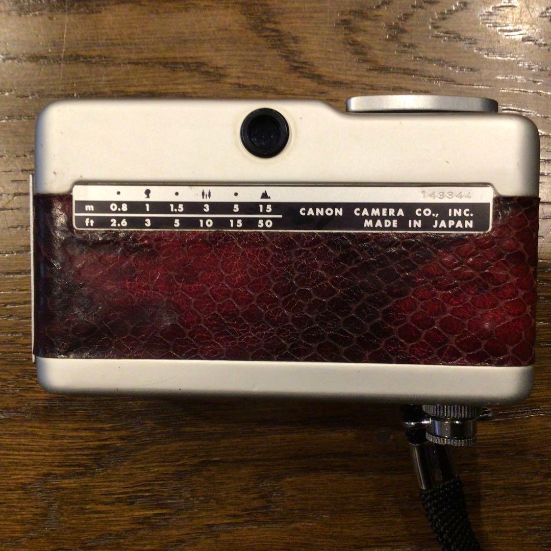 Canon Demi S 35mmレンズシャッター式　ハーフサイズカメラ