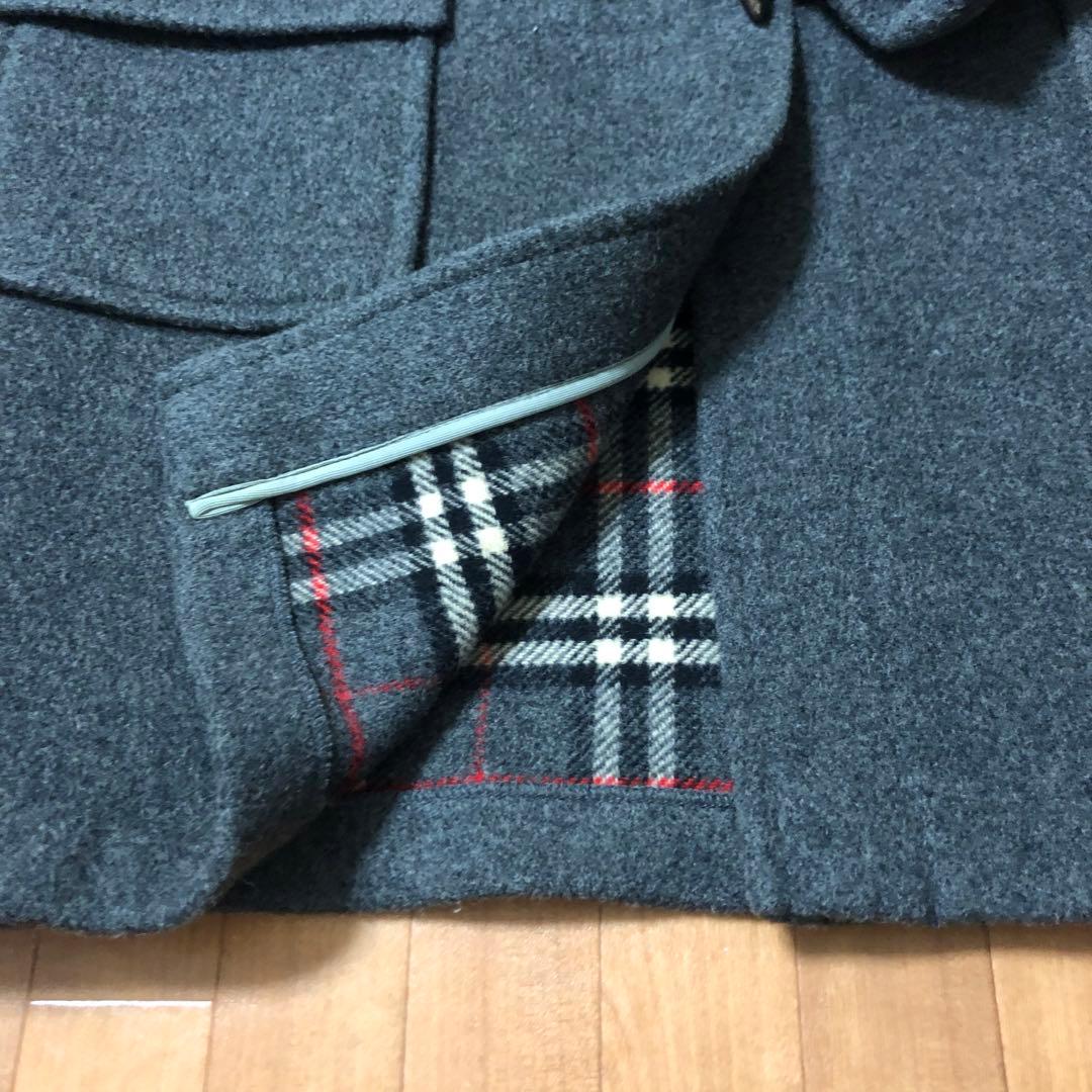 BURBERRYS バーバリー ダッフルコート 英国製　グレー