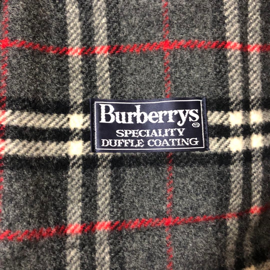 BURBERRYS バーバリー ダッフルコート 英国製　グレー