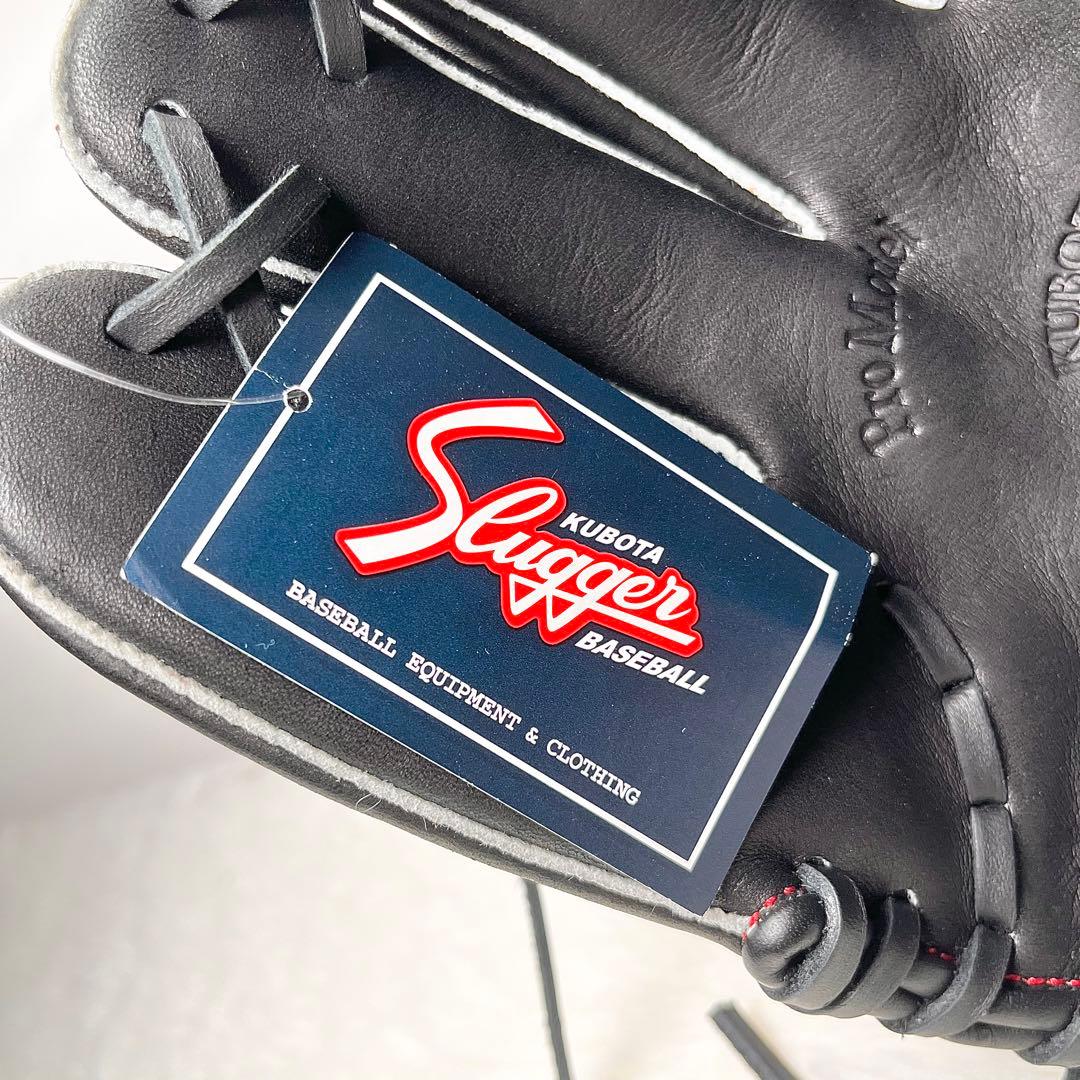 【新品未使用】久保田スラッガー 軟式グローブ KSN-J2 ブラック 左投げ