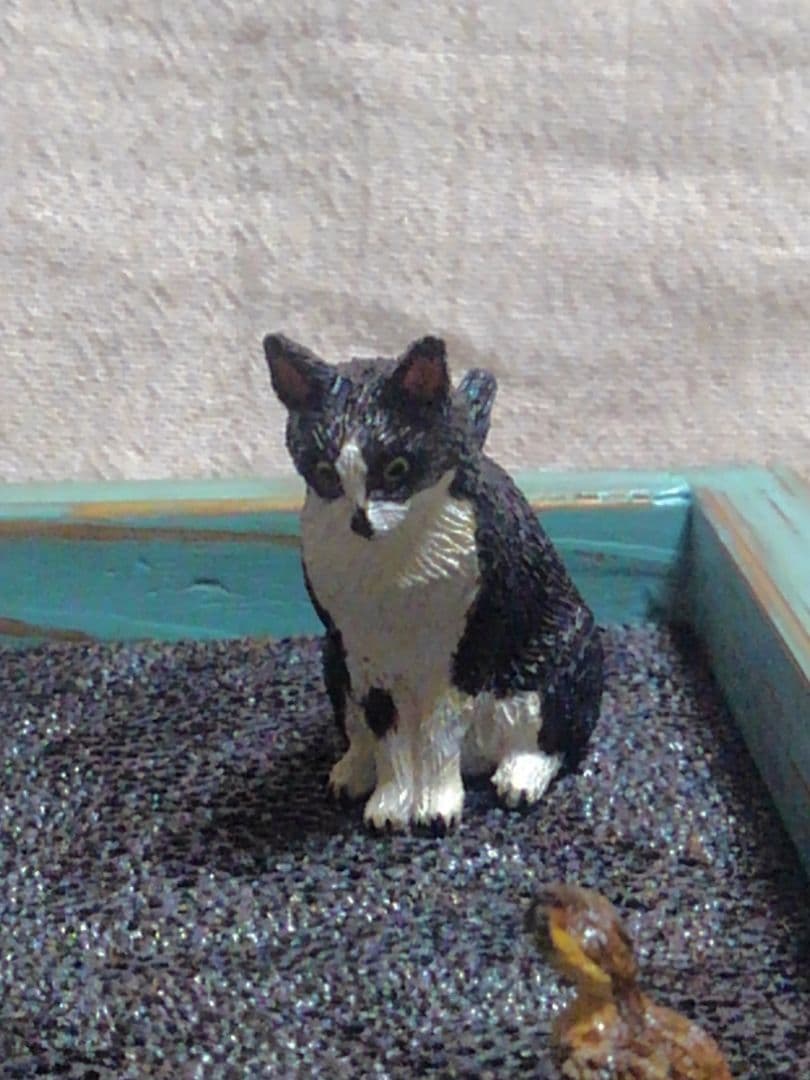 木彫りのコーギー（制作中）