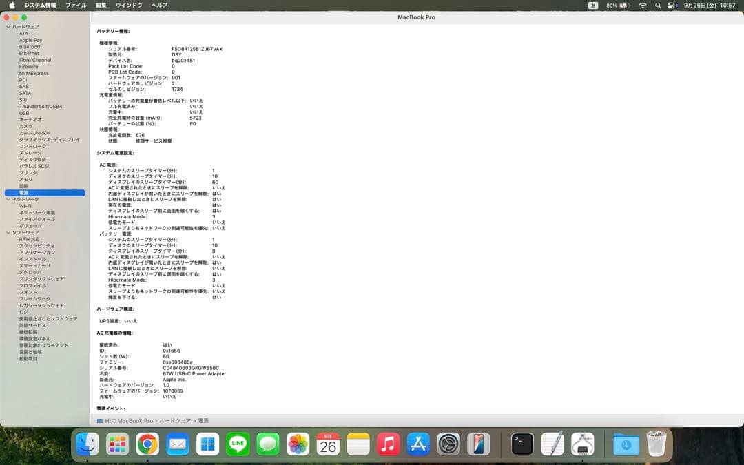 MacBook本体 MacBook Pro 2018 15 inch i9 32GB 512GB