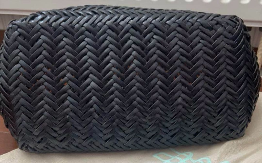 ドラゴン　dragon かごバッグ ネイビー